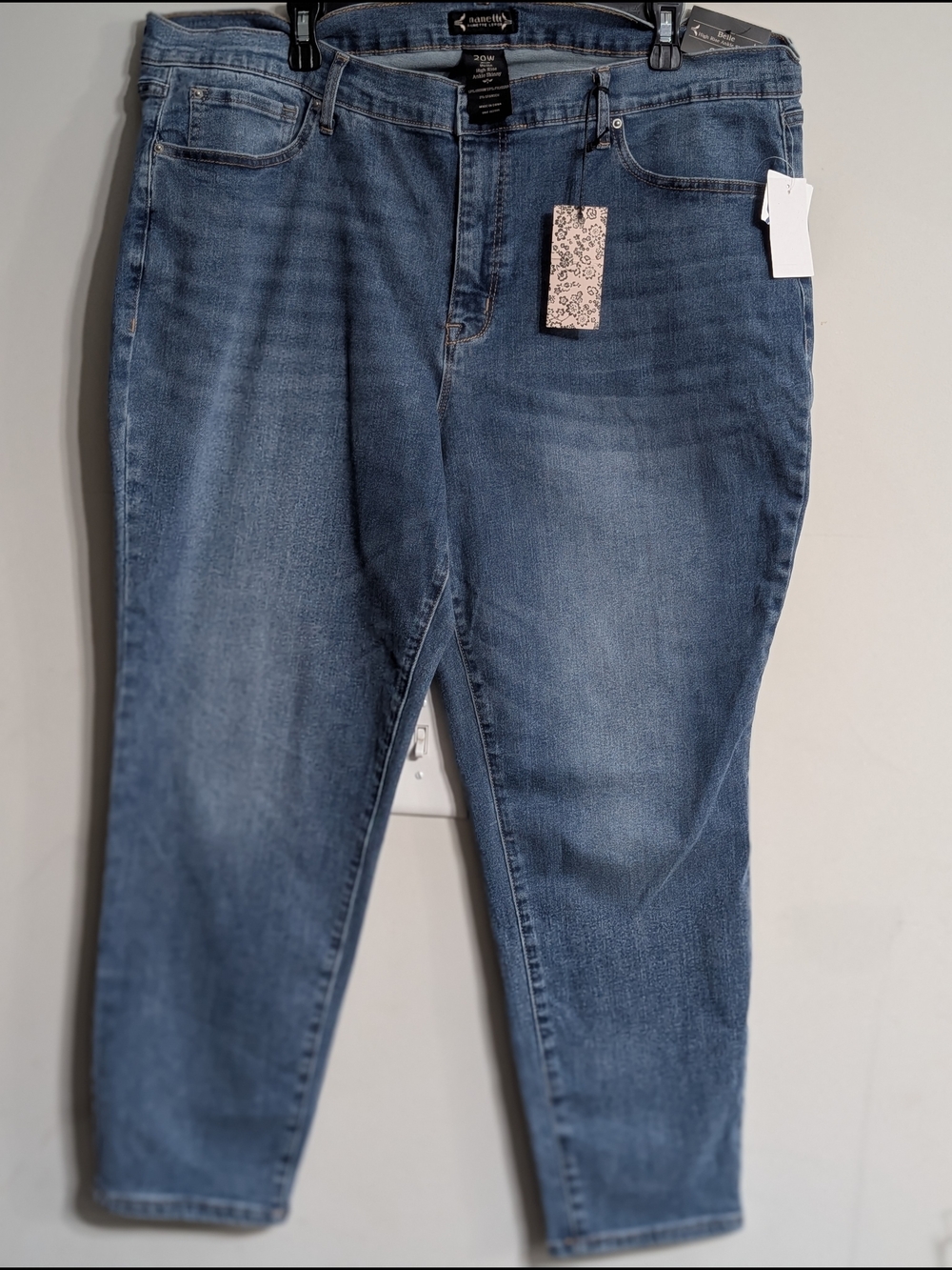 Nanette Lepore Blue Skinny Jeans